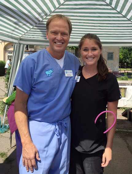 Denny has taken his daughters along on mission trips, including Laura Denny, a nurse...