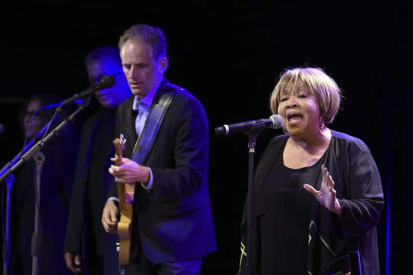 Mavis Staples performs at the Kessler Theater in 2015. She'll perform March 24 at 8 p.m. at...