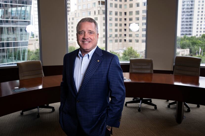 Texas Capital Bank CEO Rob Holmes said he wasn't looking for a change when a headhunter...