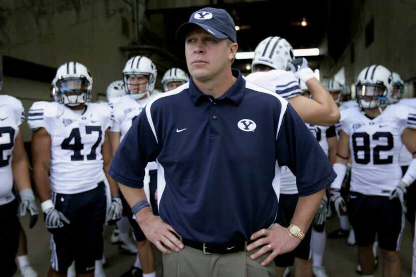 Bronco Mendenhall and his players are not afraid to face Texas on Saturday, they're looking...