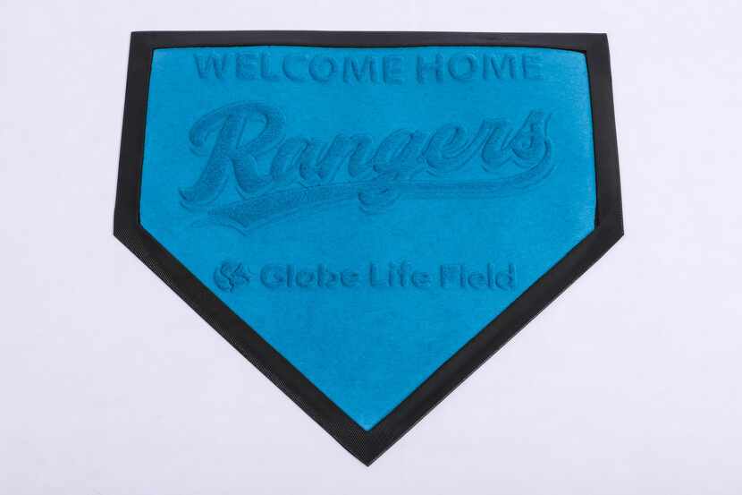 Rangers "Welcome Home" mat to be handed out April 9 and June 18.