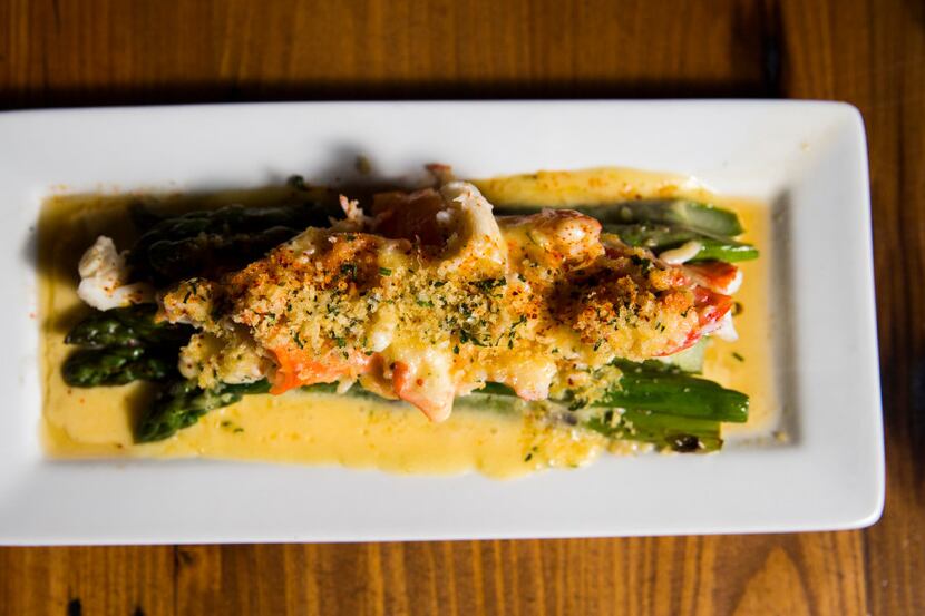A shared dinner for two at Town Hearth leads off deliciously with Oscar a la plancha –...