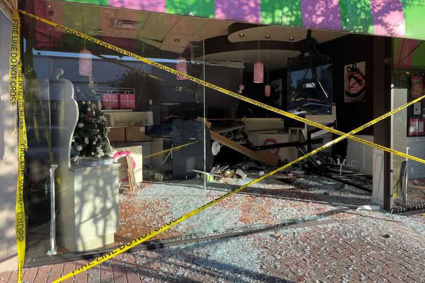 Gigi's Cupcakes is temporarily closed after an Audi crashed into the bakery at 5450 W Lovers...