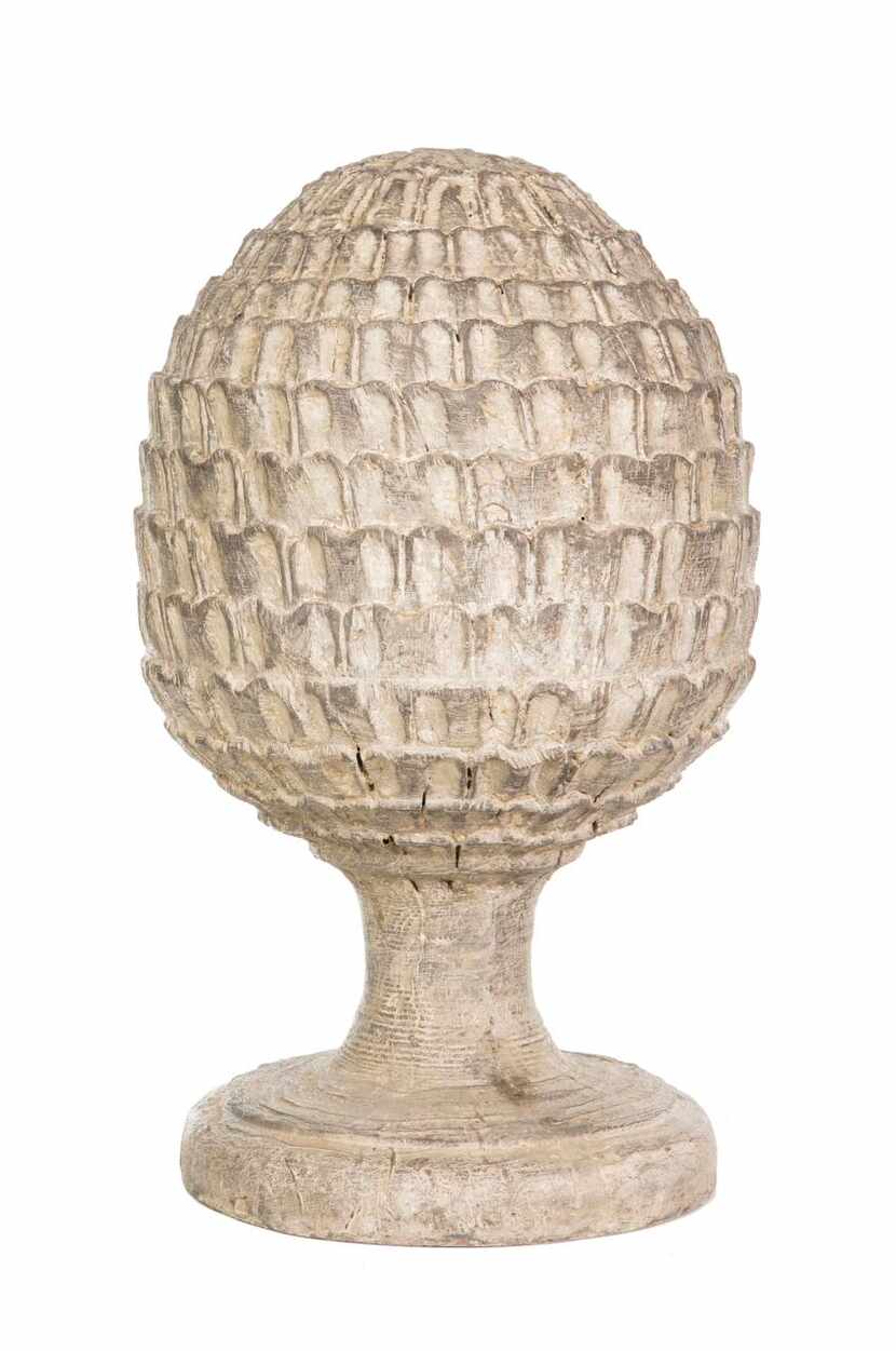 
The Abana fiberglass urn by Aidan Gray is intended for indoor/outdoor use. About $499 at...