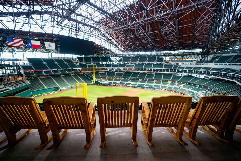 As the baseball season gets underway, the Sky Porch rocking chairs and, well, all other fan...