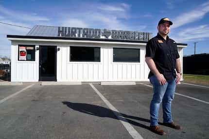 Brandon Hurtado opened his standalone barbecue joint in Arlington in February 2020. It could...