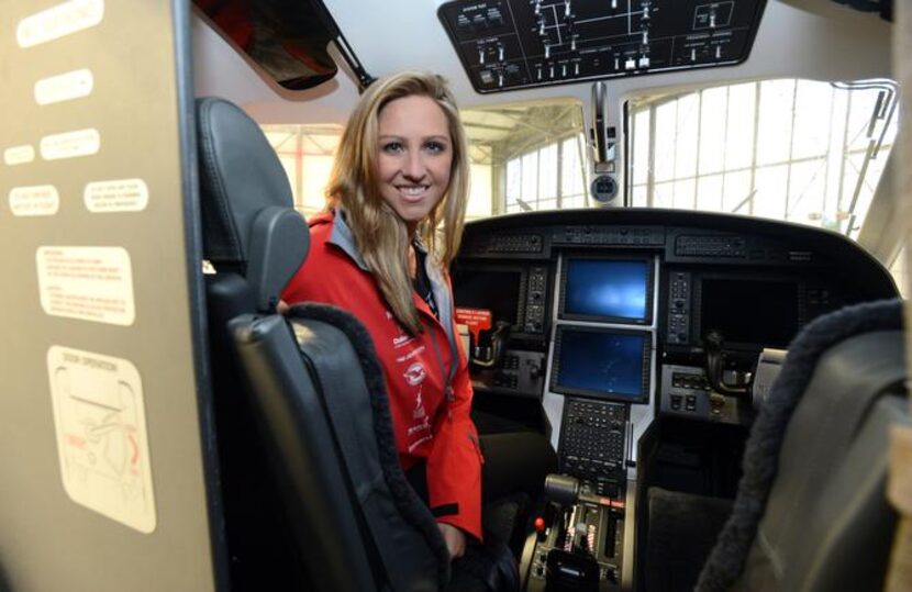 
Meet Amelia Rose Earhart, who recently completed an around-the-world flight, at Frontiers...