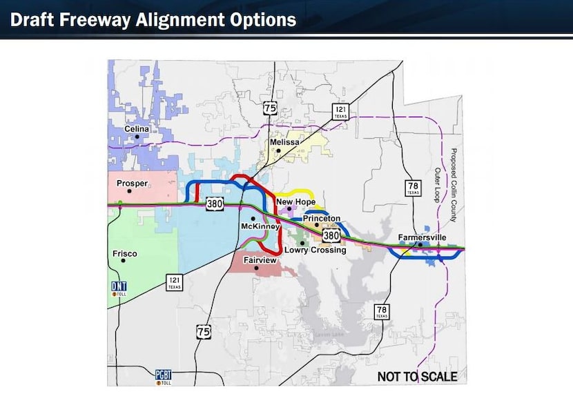 The Texas Department of Transportation's feasibility study for relieving traffic congestion...