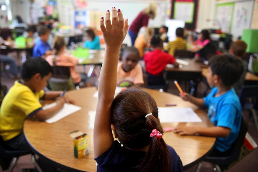 In inflation-adjusted dollars, Texas' spending on public education has declined by almost...