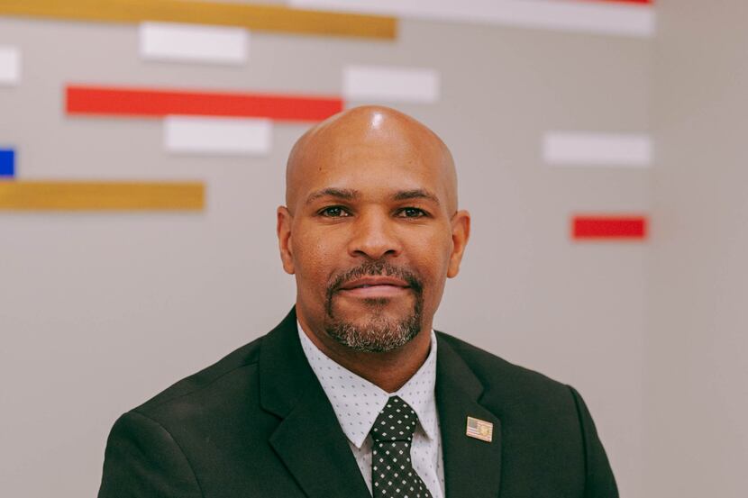 Former Surgeon General Dr. Jerome Adams met Tuesday with students and donors at Southern...