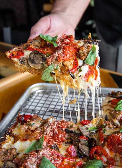 Detroit-style pizza joint Thunderbird Pies opened its first standalone restaurant in East...