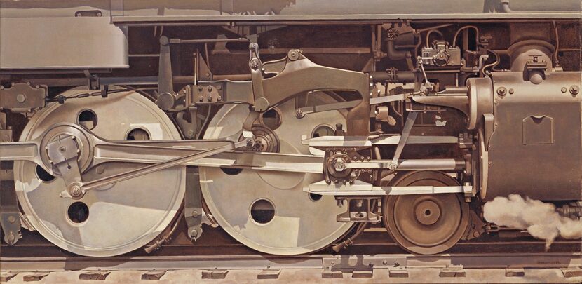 Charles Sheeler's Rolling Power is part of the Dallas Museum of Art exhibit "Cult of the...