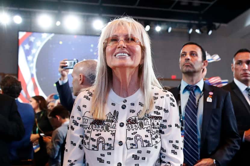 FILE - Miriam Adelson, wife of Las Vegas Sands Corporation Chief Executive and Republican...