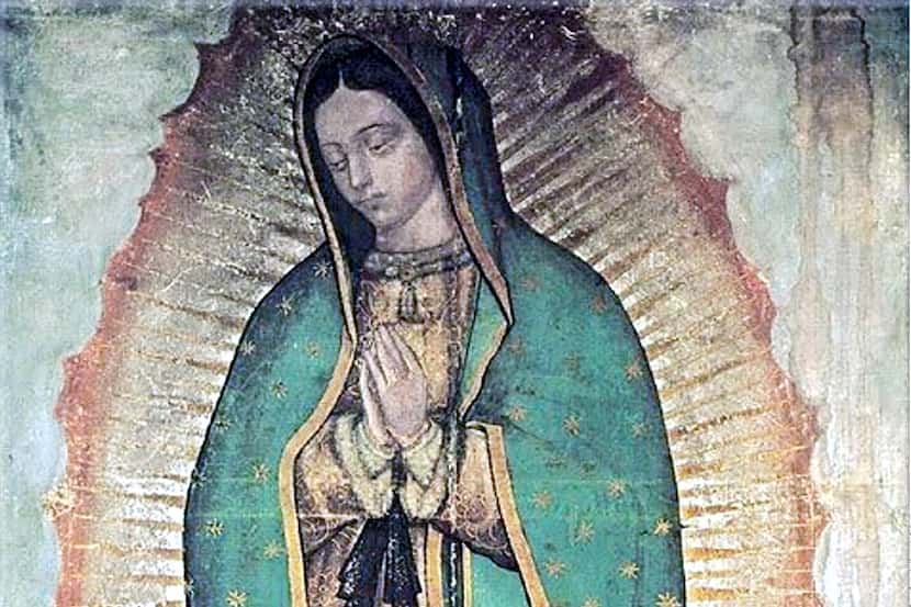 El 12 de diciembre se celebra el día de la Virgen de Guadalupe.