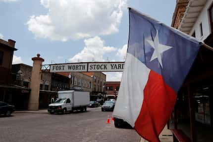 The Fort Worth Stock Yards located at 130 E Exchange Ave in Fort Worth. Fort Worth is where...
