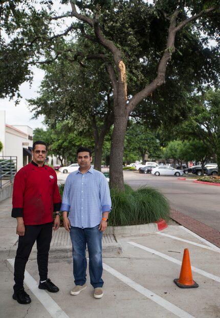 Lowkey Poke Joint owner Sam Handa (right) and chef Jose Araujo.