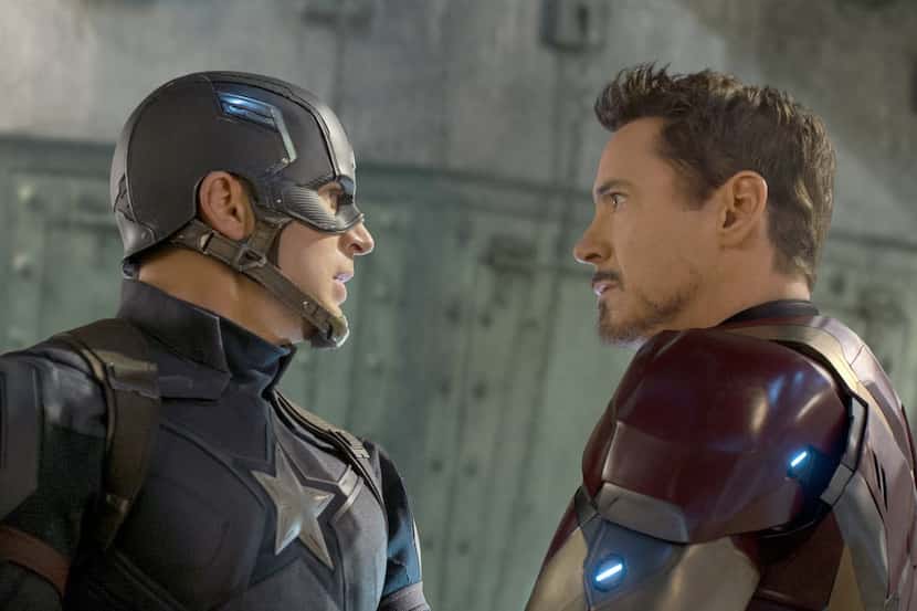 Two of Marvel's biggest stars and leading Avengers square off in "Captain America: Civil...