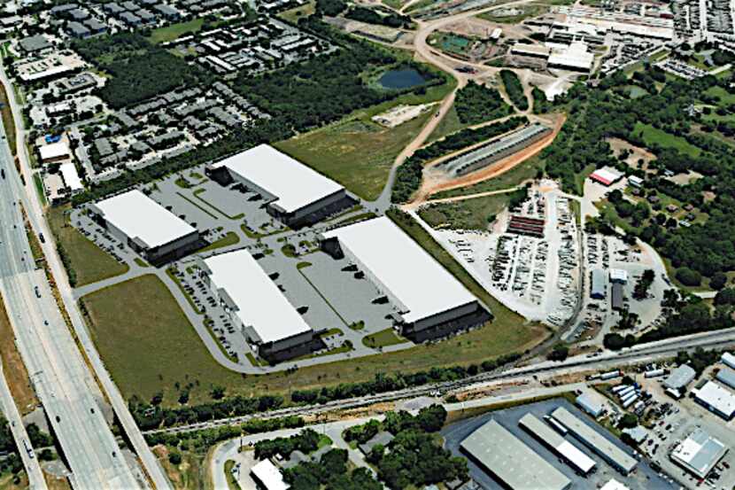The Urban District 35 business park will be next to ACME Brick's Denton plant.