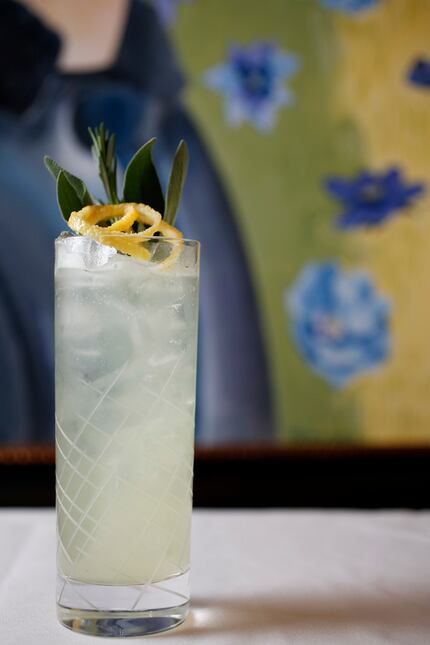 This sparkling sage-rosemary mocktail can be found at RM 12:20.