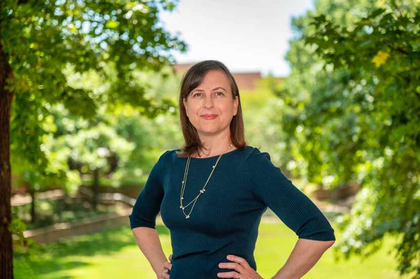 Naomi Cleghorn poses for a portrait on August 12, 2020 in Dallas, Texas. Cleghorn, an...