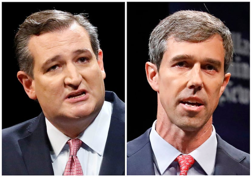 During their first debate, Sen. Ted Cruz (left) hurled haymakers at Rep. Beto O'Rourke, who...