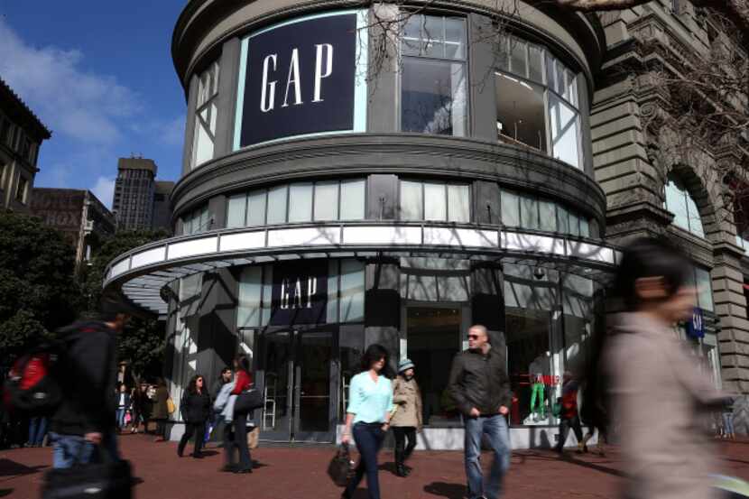 San Francisco-based Gap, the largest U.S. apparel chain, posted an 8 percent gain in sales...