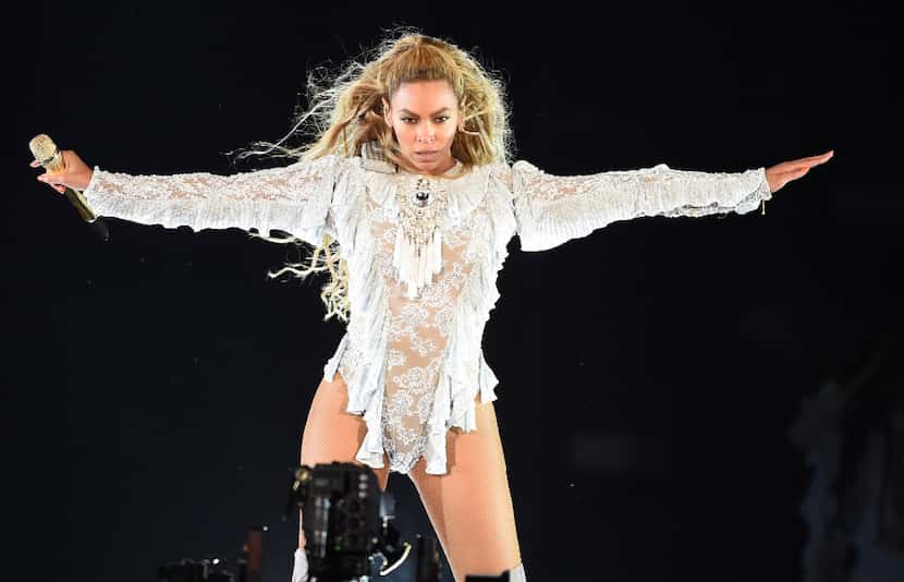 Beyoncé performed during the Formation World Tour at Dodger Stadium on Wednesday, Sept. 14,...