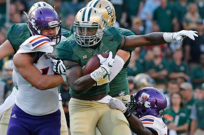 FILE - Baylor running back Terence Williams (22) is pictured during a game against...