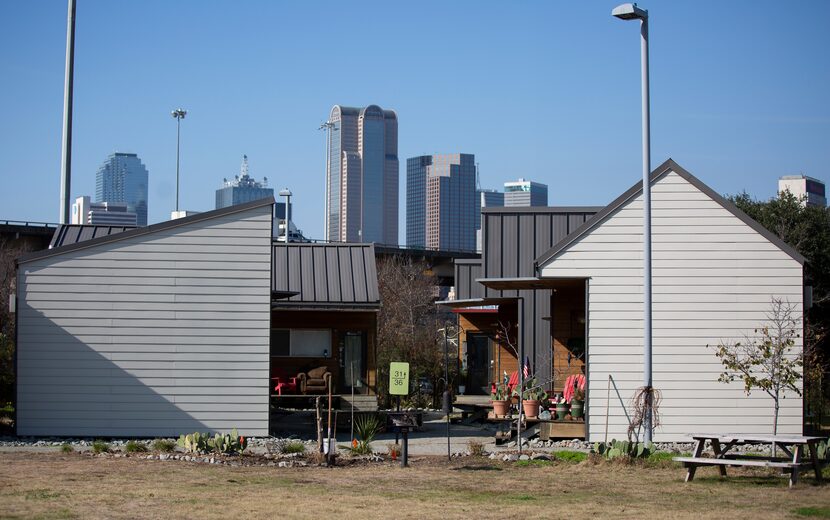 The Cottages at Hickory Crossing, just south of downtown Dallas, were developed by the...