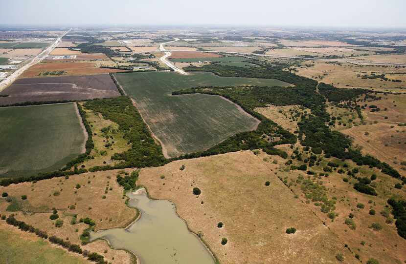 This aerial from July 20, 2018,  shows the expanse of the property that's part of the estate...