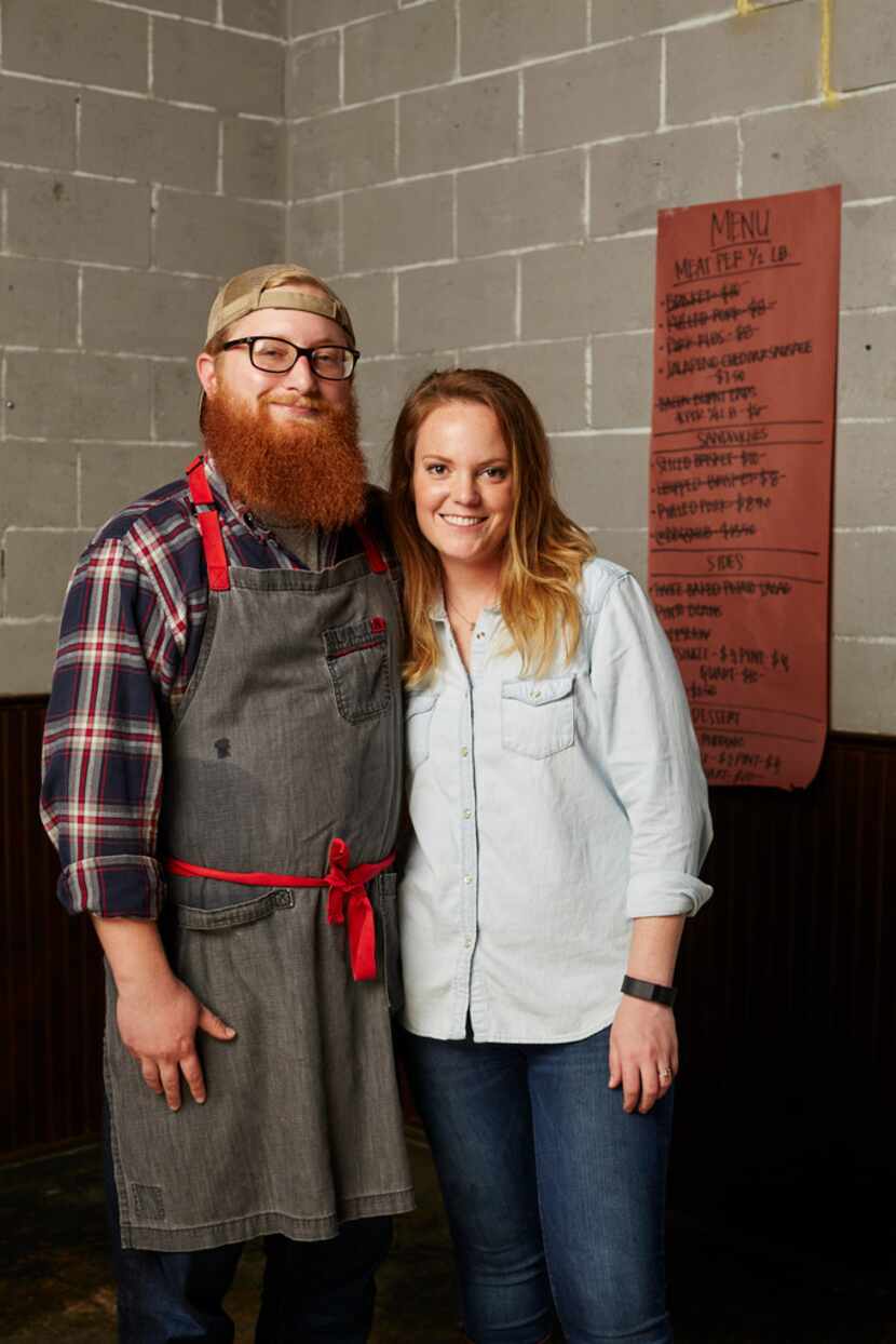 Travis and Emma Heim have grown their barbecue business from a humble trailer to two...