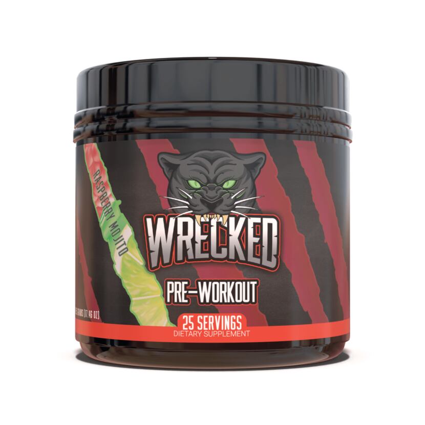 Wrecked pre-workout image