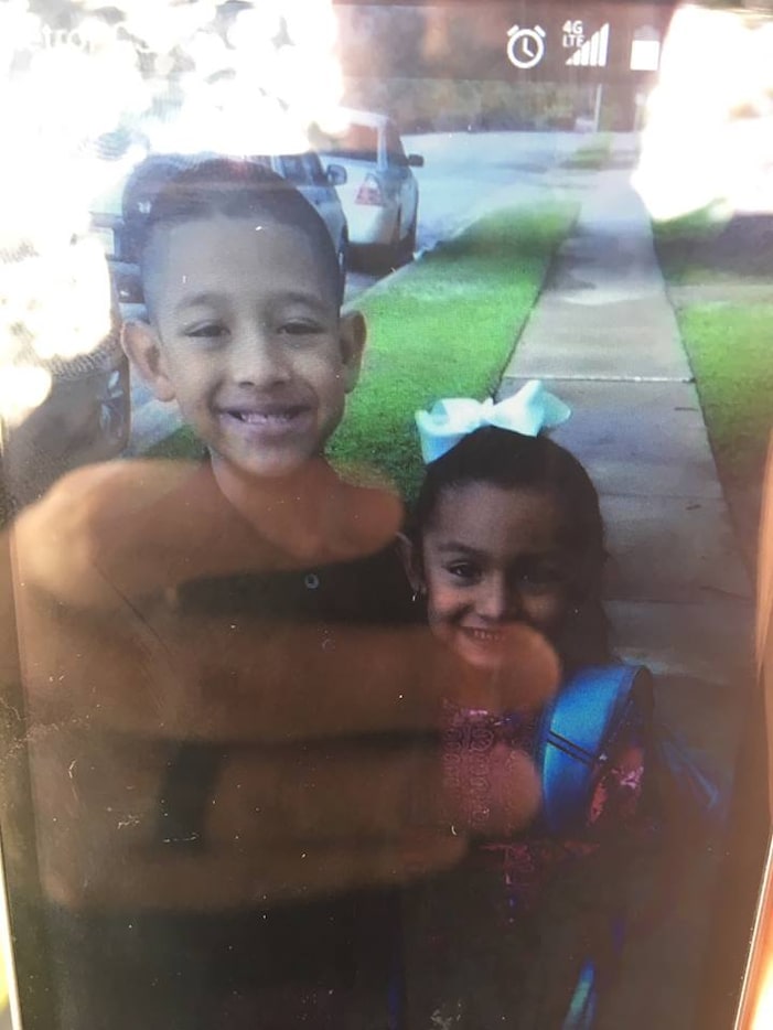 Hurst police are searching for Nathaniel Chairez, 9, and Genesis Madrigal, 5, who did not...