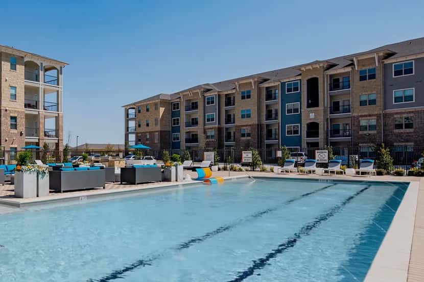 The Arise Craig Ranch apartments are located north of State Highway 121 in McKinney.