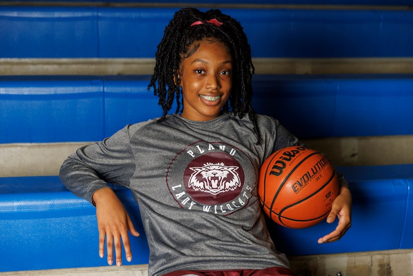 Plano senior Salese Blow (25) pictured before a game at Plano West High School in Plano,...