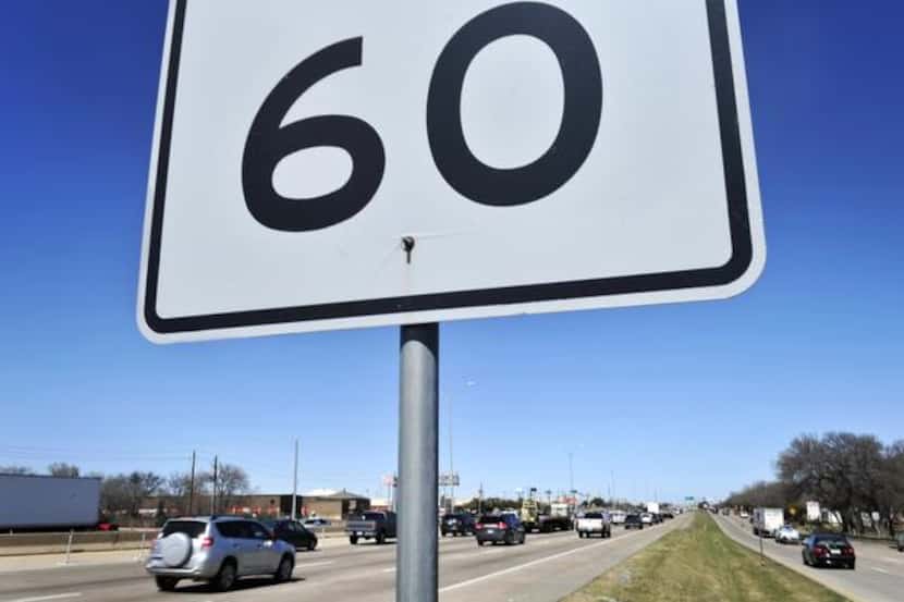 
The speed limit is 60 mph on North Central Expressway through Richardson now, but a...