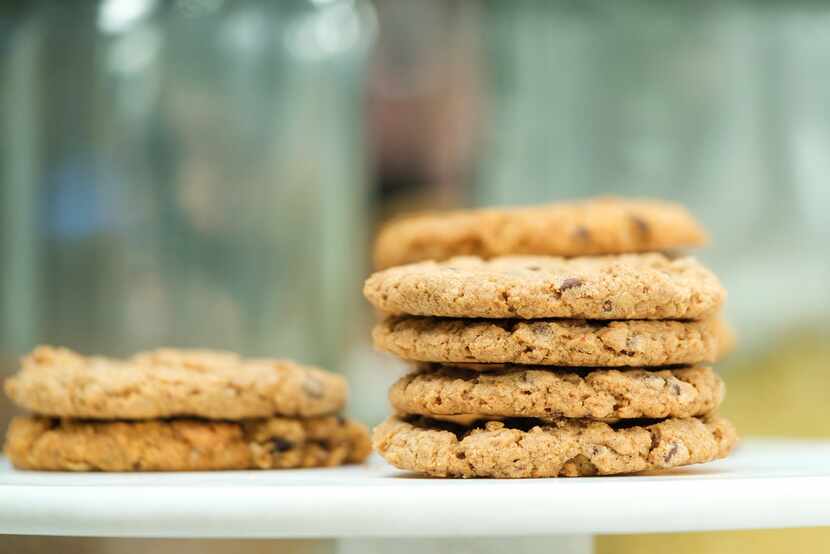 A stack of original Miracle Milkookies lactation cookies photographed on May 6, 2019, in...