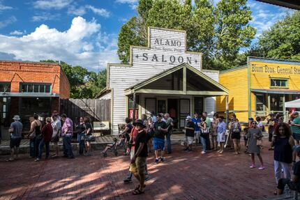 Dallas Heritage Village makes for an old-timey setting for a festival named to honor the...