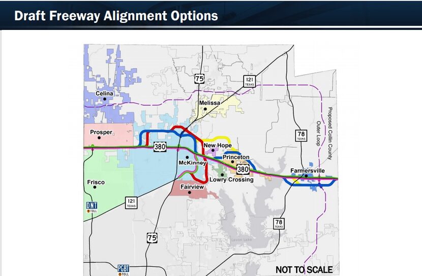 The Texas Department of Transportation's feasibility study for relieving traffic congestion...