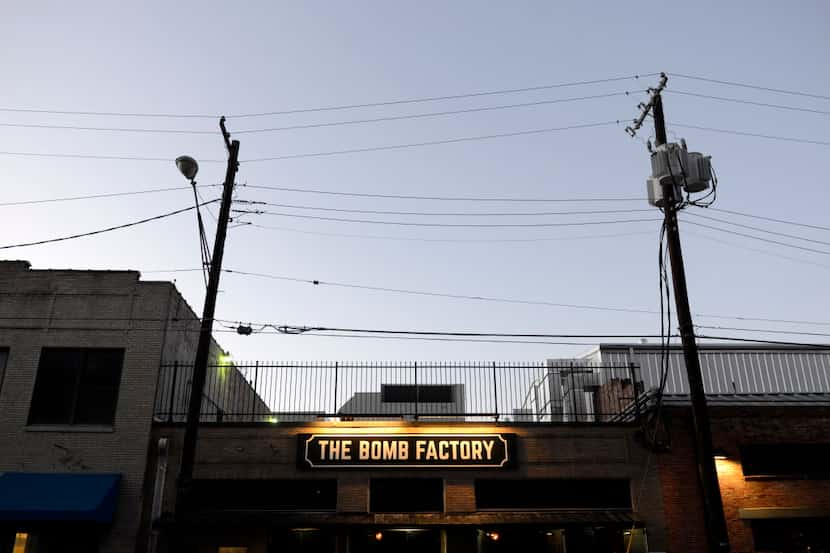 The Bomb Factory pictured on the grand opening night in Dallas on March 26, 2015.