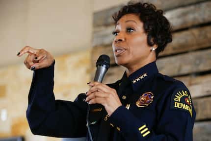 Dallas Police Chief U. Renee Hall 