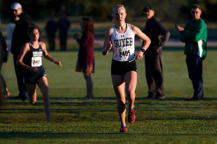 Denton Guyer's Brynn Brown (2405) hasn't lost a race this season and won Saturday's McNeil...