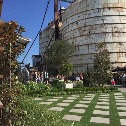 A view of the new entrance at Magnolia Market at the Silos in Waco.