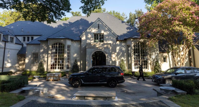 The home at 9250 Meadowbrook Road hosted last year's Kips Bay Decorator Show House.