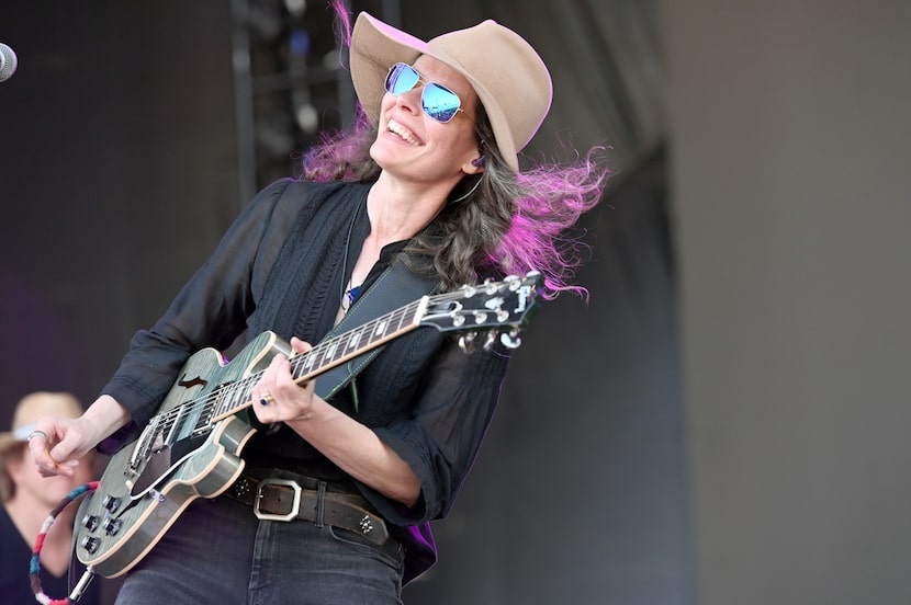 Edie Brickell performs during the 2019 Bourbon & Beyond Music Festival at Highland Ground on...