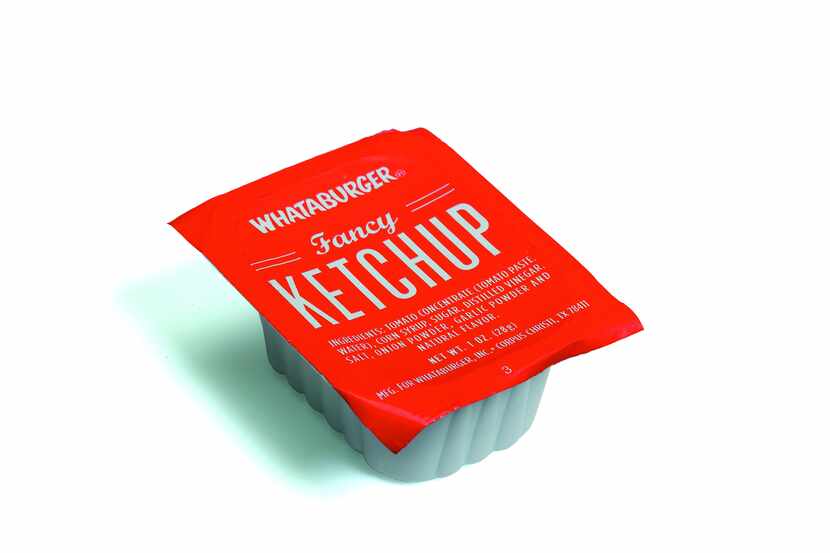 Whataburger's Fancy Ketchup was introduced in one-ounce tubs in 1985.