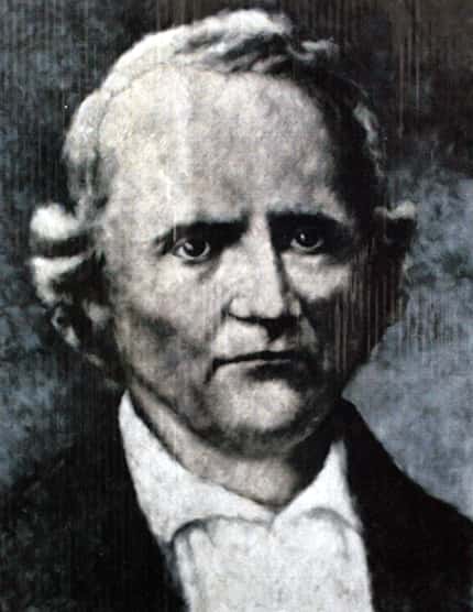 Collin McKinney one of the signers of the Texas Declaration of Independence.