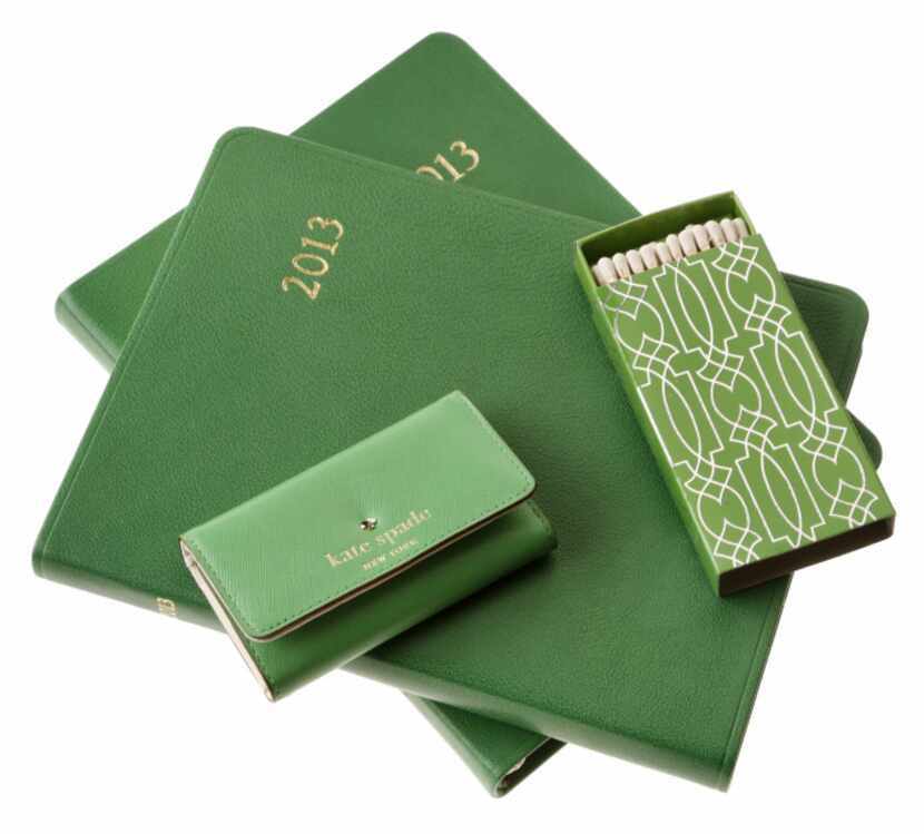 If it’s the year of emerald, what’s more appropriate than a calendar in the anointed hue?...
