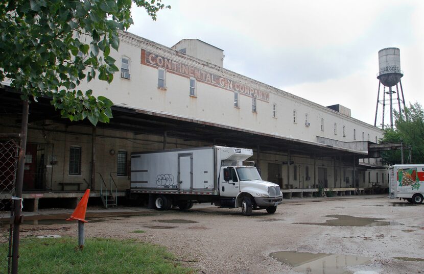 The exterior of the Continental Gin Building as it looks today