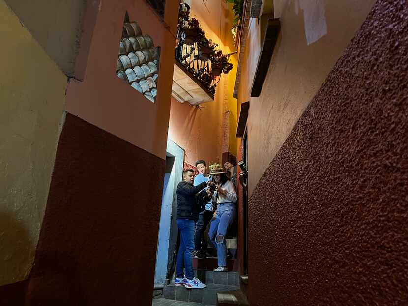 Legend has it that couples who kiss on the third step of the Callejon del Beso, the alley of...